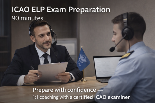 ICAO ELP Exam Preparation (90 minutes)